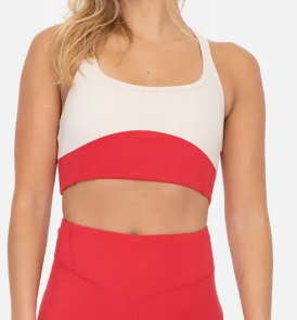 Red Hot Sports Bra