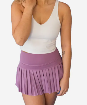 Pleated Tennis Skirt