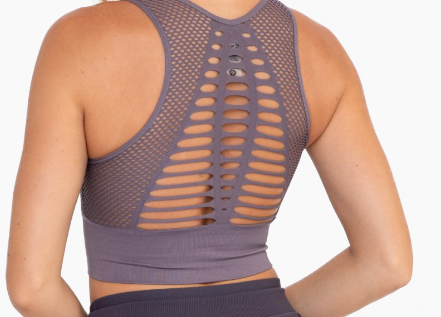 Laser Cut Sports Bra