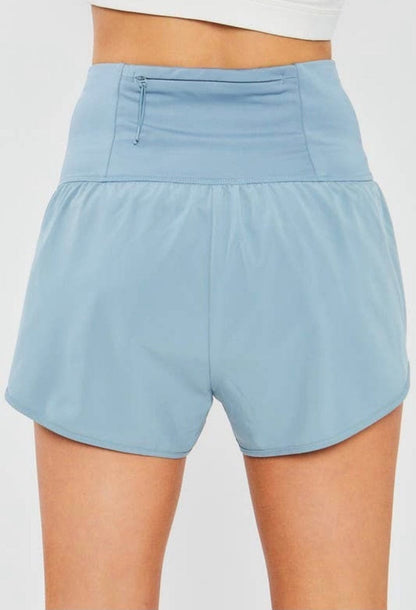 Highwaisted Shorts with Zipper