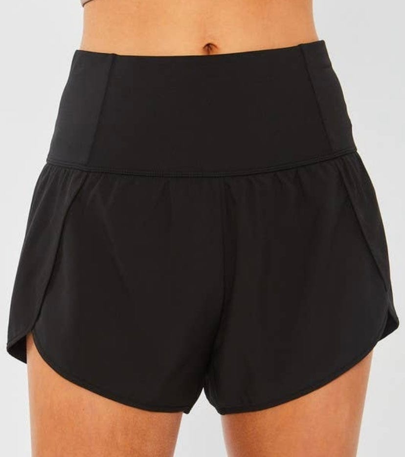 Highwaisted Shorts with Zipper