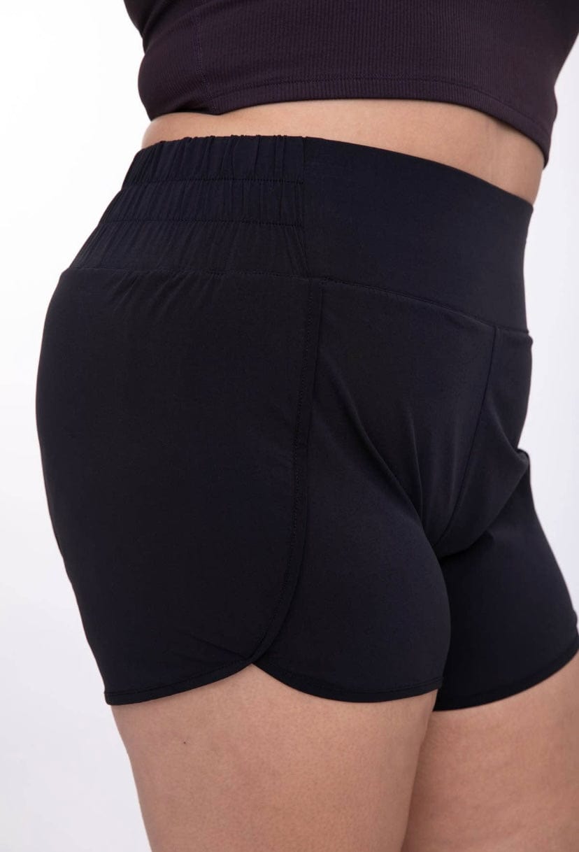 Curvy Highwaisted Split Shorts