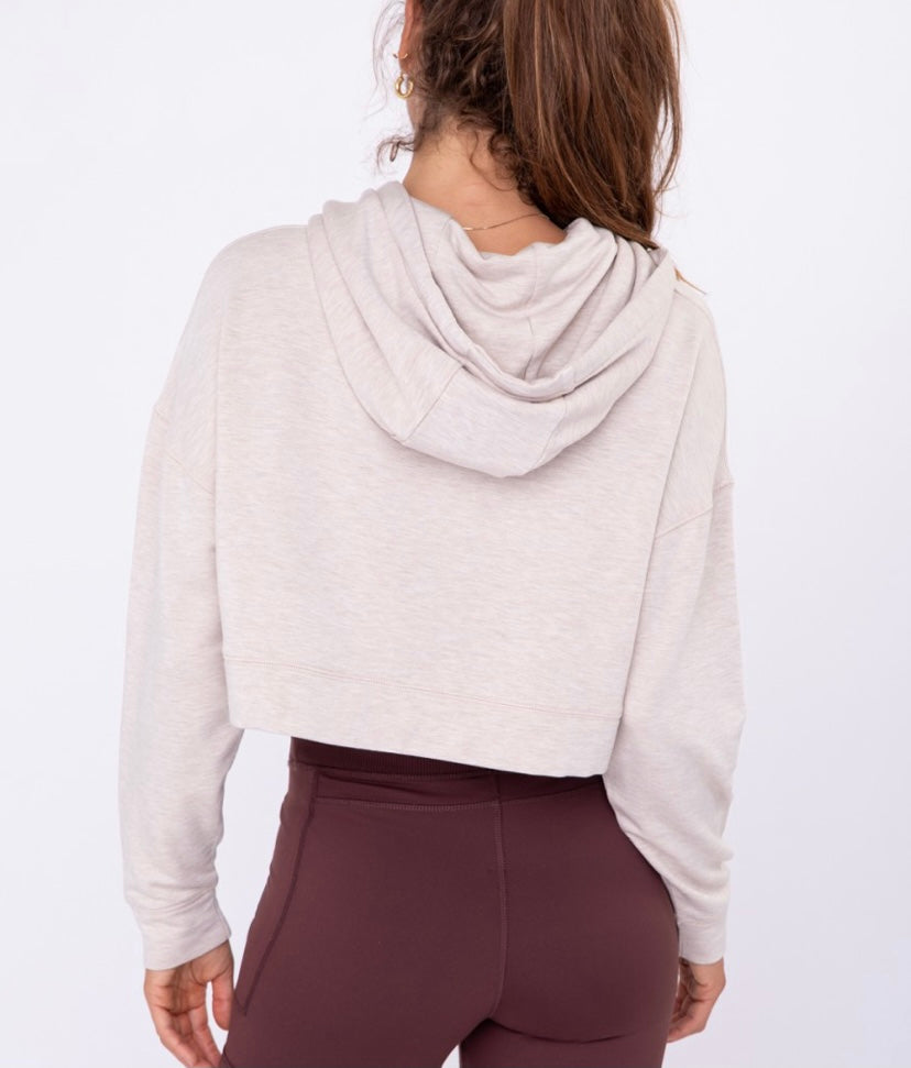 Cropped Long Sleeve Henley