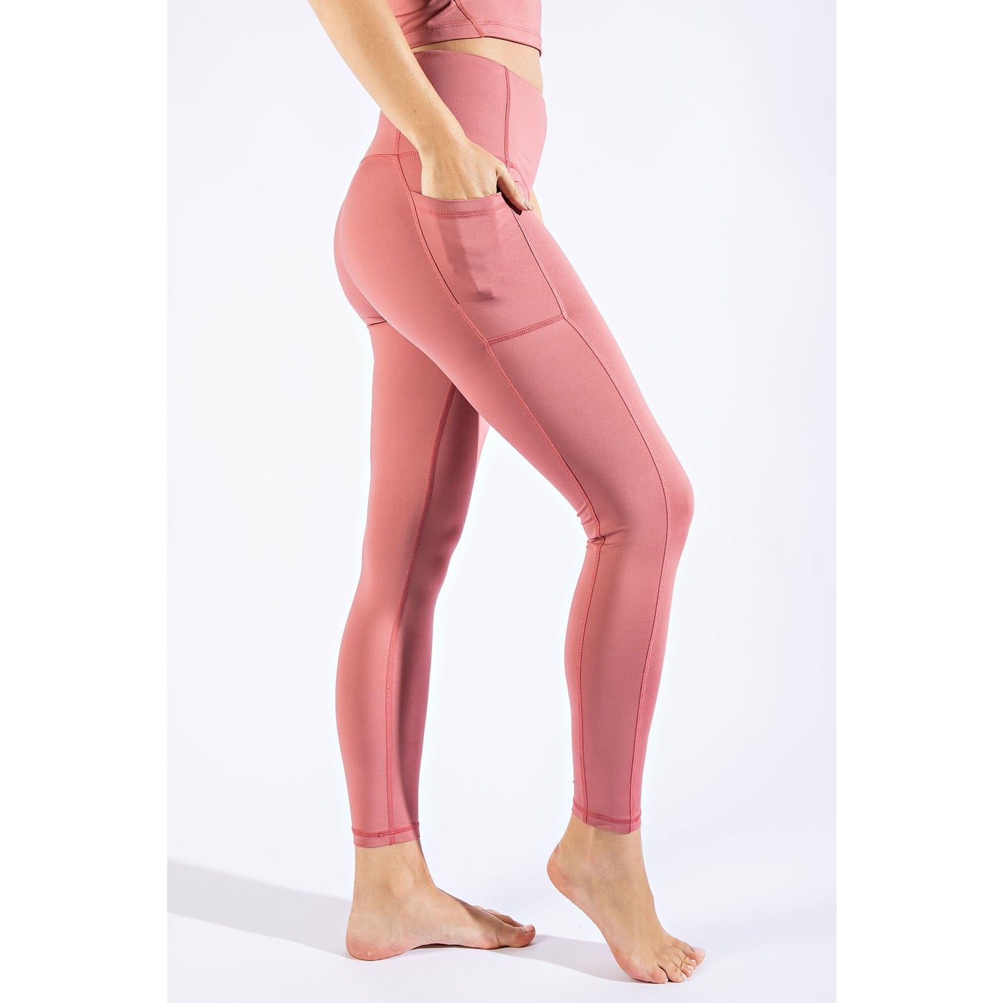 Full Length Compression Leggings With Pockets