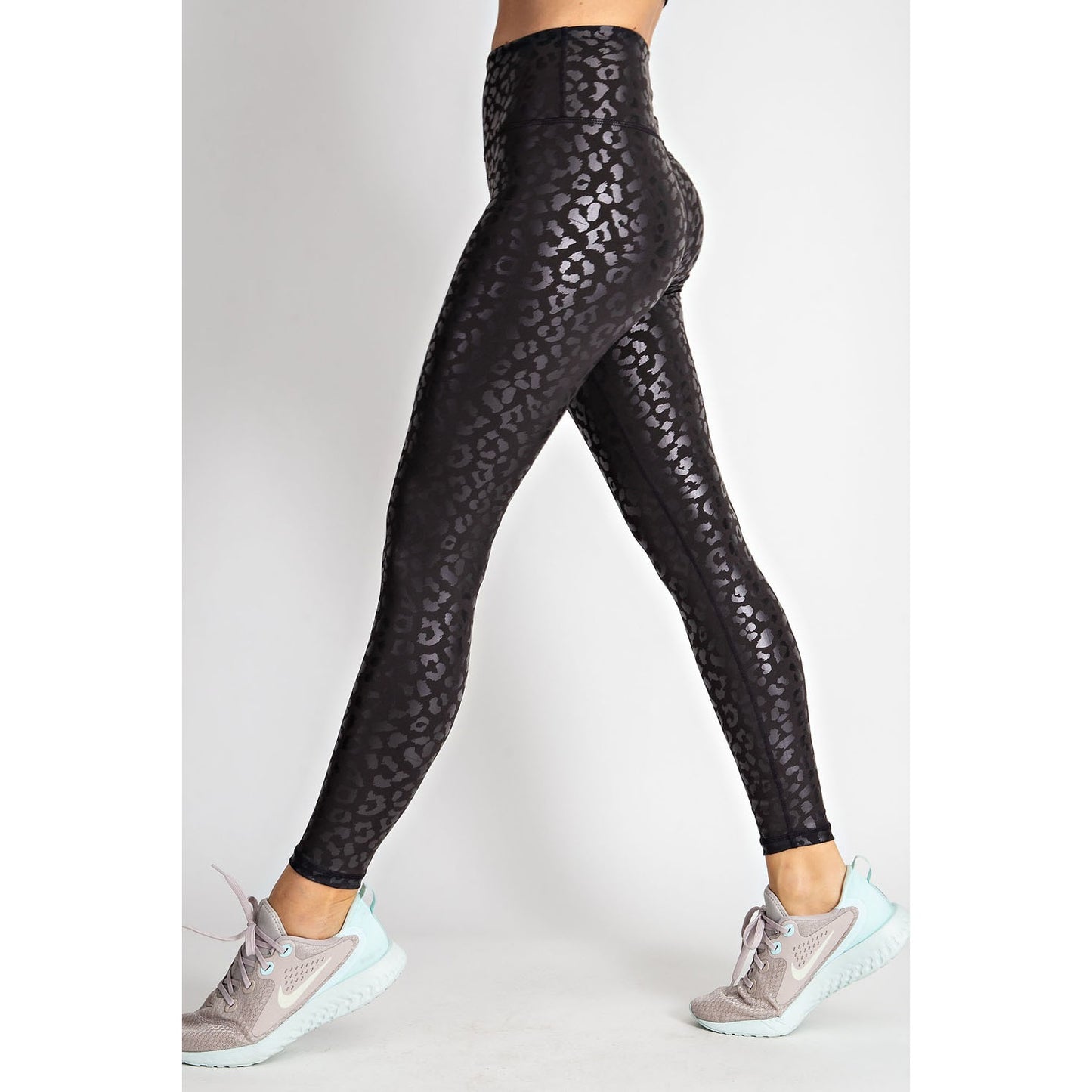 Leopard Chintz Full Length Leggings